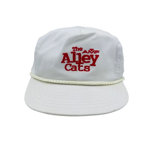 Vintage AMF Bowling Ally Cats Snapback Hat - Picture 1 of 5